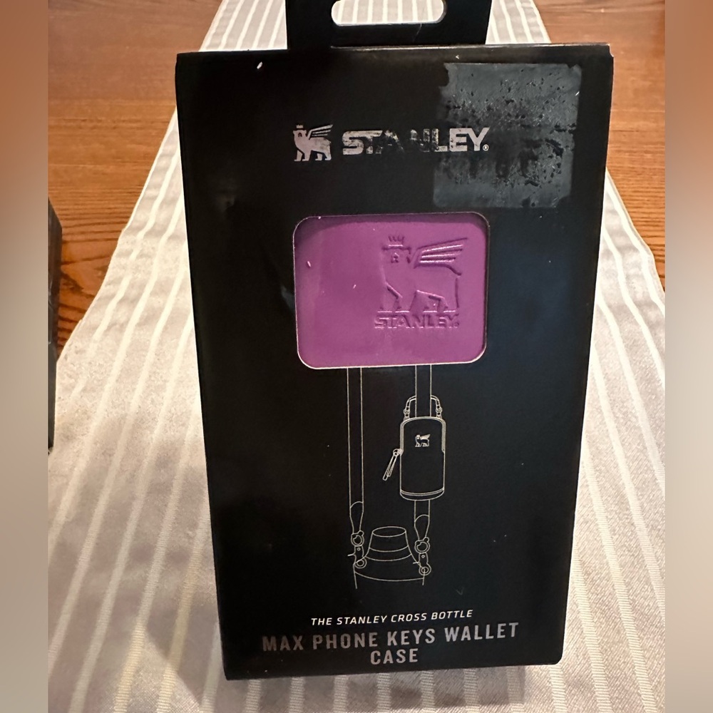 Stanley Purple Phone Wallet Case